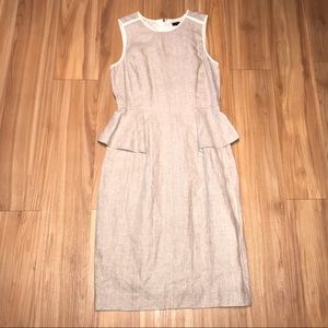 Banana Republic Linen Sheath Dress